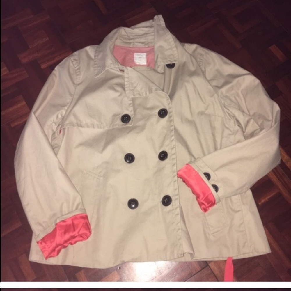 Gap Khaki peacoat. Size XL